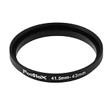 Fotodiox ステップアップリング 41.5mm~43mm 41.5~43mm パナソニック HDC-TM90、HDC-Sd90 カムコーダー用