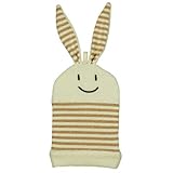 Keptin Jr 「キャプテンJr」 - オーガニックコットンウォッシンググローブ - 指人形（ナチュラル  ブラウン）- Organic Cotton Washing Glove - Hand P