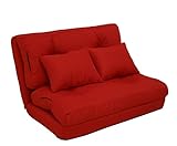 URBAN 日本製 3WAYソファベッド 90 レッド 代引不可