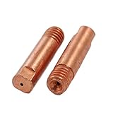 uxcell コンタクトチップ コンタクト先 銅 コップートーン 25mm 11g 2個