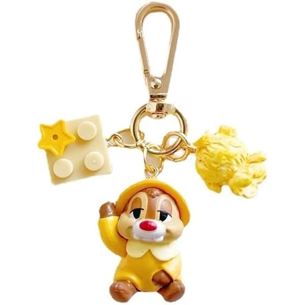 Amazon.co.jp: チップ＆デール ペアキーチェーン ぬいぐるみ