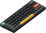 nuphy Air60 V2 メカニカルキーボード 60%ロープロファイル ワイヤレスキーボード Bluetooth 5.0、2.4GHzレシーバー、有線接続(USB-C)、QMK/VIA対応、Mac/Windows/Linux OS対応、技適認証済み (ブラック, Gateron Cowberry)