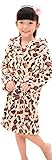 子供　パジャマ　部屋着　小学生　子供服 (Ｌ, ヒョウ柄)