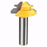 Sndy Drillpro RB30 小さなロックマイタールータビット45°1/2 インチシャンクほぞカッター木工