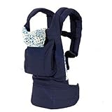 (ラボーグ)La vogue 高品質 ベビーキャリア 抱っこひも Baby Carrier ベビー用品 お出かけ便利 3種類の用法 ブルーブラック