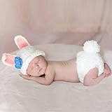 Kalevel新生児写真撮影プロップ赤ちゃん服 カラー: ホワイト