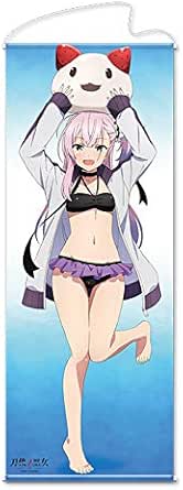 Amazon 刀使ノ巫女 描き下ろし等身大タペストリー 燕結芽 アニメ 萌えグッズ 通販