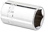 MINTCRAFT MT6485031 Socket 7/16-Inch 1/4 Drive, 6 Point by Mintcraft