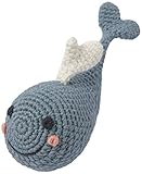 ウィーゴアミーゴ Weegoamigo ラトル 赤ちゃん おもちゃ ガラガラ ぬいぐるみ 新生児 Crochet Rattles Wandering Whale くじら