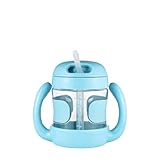 OXO Tot ハンドル付ストローカップ(アクア)  FDOX6103600