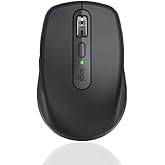 ロジテック MX ANYWHERE 3S MX1800GR/PG 静音 マウス Bluetooth Logi Bolt コンパクト Smart Actions 対応 高速スクロールホイール 充電式 ワイヤレスマウス 無線 Windows Mac Ch
