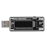 VBESTLIFE　USBデジタル電圧/電流計 電源容量テスター　リアルタイムテスト 検出器モニター PC USB/家庭用充電器/車用充電器対応