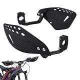 バイク用ハンドガード ウィンドコールドプロテクター ハンドルハンドガード | バイク用ハンドガード、エルボーパッド、落下防止、手の保護、防風、飛び石、防寒、万能保護シェル、ナックルバイザー、ハンドガードバイク用ハンドガード飛び石防止、スクーター、オートバイ、ハンドルバー、モトクロス用の多機能保護具