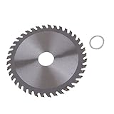 Baoblaze 40歯　鋸刃　木工チップソー　4インチ　切断工具　ディスクホイール　超硬合金　シルバー