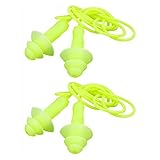 プロテクター耳栓2個イエローを聞いDealMuxシリコーンウォータースポーツ