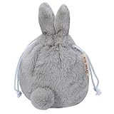 CARAMEL MILK コスメポーチ 化粧バッグ 化粧ポーチ もふもふ うさぎ ポーチ 巾着...