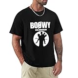 メンズTシャツ ボウイ Boowy Boøwy 半袖 夏服 ティーシャツ 綿100％ 丸襟 大きいサイズ トップス カジュアル おしゃれ 人気 快適 柔らかい ラウンドネック トップス シャツ スポーツ ファッション 速乾 通気性 S-6XL