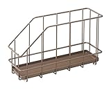 伸晃 キッチンワイヤーボックス10cmタイプ ブラウン KWB-10BR