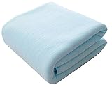 Onuneed　超極細繊維タオル　　抜群吸水力　肌触りが優しい　 水泳　・旅行・お風呂・スポーツに最適 140cm×70cm (ライトブルー)