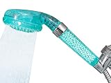Hand Held Filtered Shower Head (Aqua) - 7 Spray Settings for a Full Spa Experience (Hose Not Include