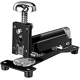 El Casco M10 ミディアムデスクホッチキス - ブラック/クロームトリム