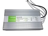 YXH LED電源300w DC 12v、Ac90-130Vドライバー変圧器防水IP67 LEDストリップライト、LEDモジュールおよびその他の屋外DC Led照明に適しています