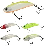 [青嵐ルアー]ルアー シーバス バイブレーション 57mm 11.5g 5色セット ミニバイブ バイブレーション シーバス ルアー