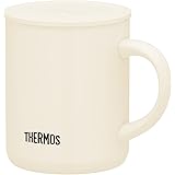 Thermos JDG-351C MWH Vacuum Insulated Mug, 11.8 fl oz (350 ml), Milk White