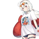[MZYSTJ] アークナイツ スカジ 印象Tシャツ 抱き枕 コスプレ衣装 男女兼用 春夏服