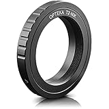 Opteka t-mount (t2 )アダプタfor Nikon d5 , d4 , d3 X、d3、d810、d800、d750、d500、d610、d600、d300、d7200、d7100、d5500 , d5300 , d5200 , d5100 , d3300 , d3200 and d3100デジタル一眼レフカメラ