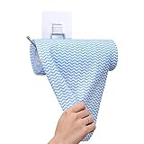 紙タオルホルダー - ブラシ付き304ステンレススチール自己接着性壁面タオルバーキッチン用バスルームトイレ、キャビネット、ガレージ、洗濯室、パントリー - 掘削無し