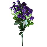 造花　ライラックの花　6本 紫