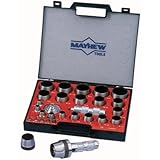 Mayhew Pro 66006 3 mm to 50 mm Metric Hollow Punch Set [並行輸入品]
