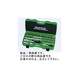 TASCO (タスコ) 1/4" 1/2"ソケットレンチセット(全31点) TA730WH