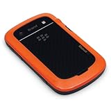 Walnutt BB 9900 ケース Bumper , orange black【 ウォルナット ブラックベリー9900 ケース バンパー , オレンジブラック 】