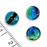 暗闇で光る ブルーグリーン ほたる 6mm 1個 沖縄で卸売中 蓄光ほたる トンボ玉 蜻蛉玉
