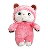 内藤デザイン研究所(Naitou Design) choo choo cat コスチューム S ピンクベア 猫 ぬいぐるみ 高さ約21cm