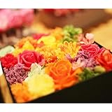 プリザーブドフラワー プレゼント フラワーボックス 誕生日プレゼント 花 結婚祝い 還暦祝いのお花 (Dear Bouquet Fantine Small スペシャル)