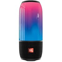 JBL PULSE 3 Bluetoothスピーカー IPX7防水/マルチカラーLED搭載/ポータブル ブラック JBLPULSE3BLKJN 【国内正規品】