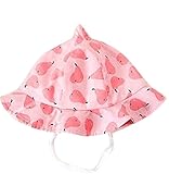 Plus Nao(プラスナオ) とんがり帽子 チューリップハット ベビー帽子 ベビーキャップ ハット ぼうし 赤ちゃん BABY 女の子 女児 フルーツ柄 - A