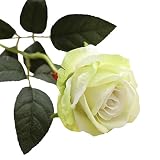 (マリーミー) MARRYME 造花 フラワーアレンジメント ローズ 薔薇 バラ フラワーギフト インテリア お祝いの装飾 結婚式 パーティー用 ウェディング (グリーン)