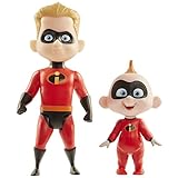 (ジャックスパシフィック) インクレディブルファミリー 12インチ アクションフィギュア : ダッシュ & ジャックジャック