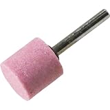 ヤナセ 軸付砥石 PA (ピンク) 円筒型 【6mm軸】 φ25×25×6 #60 PA25C