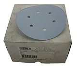 Uneeda Enterprizes, Inc M-131831 M-131831 6-Inch x 6 Hole Vented HV No 150 Grit Ekablue Aluminum Oxi
