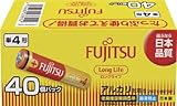 [N-7545835]富士通　アルカリ単４　ＬｏｎｇＬｉｆｅ　（４０本入） LR03FL40S