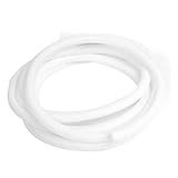 TOOGOO ( R )ホワイトプラスチック難燃性波形ホースパイプ5 M 20 MM DIA