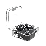 B11 TWS Bluetooth 5.3ワイヤレスイヤホン Hi-Fi重低音 低遅延 透明 装着感快適 インナーイヤー型 軽量 片耳/両耳 左右分離 タッチ操作 ブルートゥース iPhone/Android適用 おしゃれ ブラック