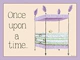 Oopsy Daisy Canvas Wall Art Regal Storybook Bed Lavender by Sherri Blum, 40 by 30-Inch [並行輸入品]