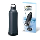 【そこまで洗えるボトル】ドウシシャ 水筒 ステンレスボトル 800ml 真空断熱 保温保冷 魔法瓶 洗いやすい ブラック sokomo