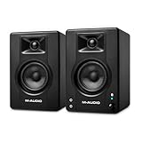 M-AUDIO モニタースピーカー ブルートゥース bluetooth 大型アクティブスピーカー pc ゲーミング 音楽制作 RCA入力端子 L/Rペア 120W 4インチ BX4 BT